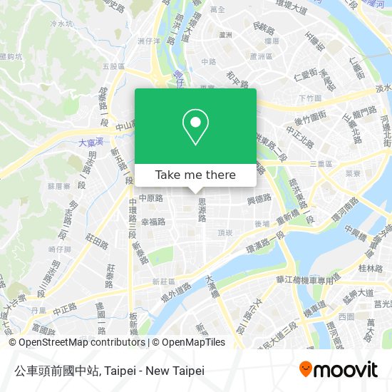 公車頭前國中站 map