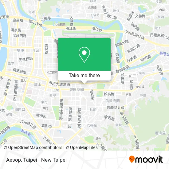 Aesop地圖