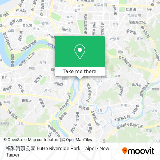 福和河濱公園 FuHe Riverside Park map