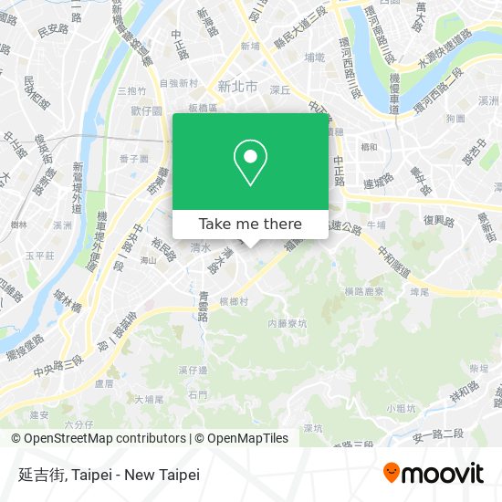 延吉街 map