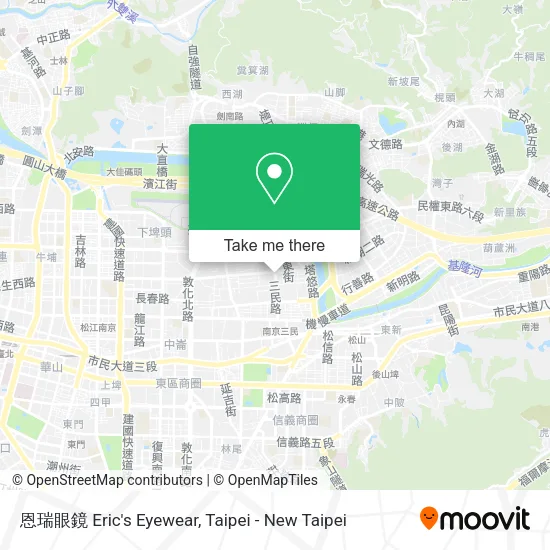 恩瑞眼鏡 Eric's Eyewear map