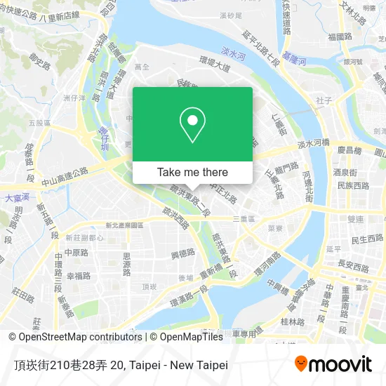 頂崁街210巷28弄 20 map