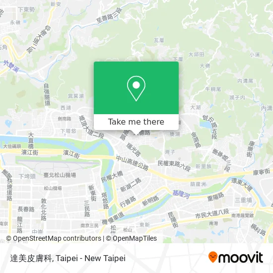 達美皮膚科 map