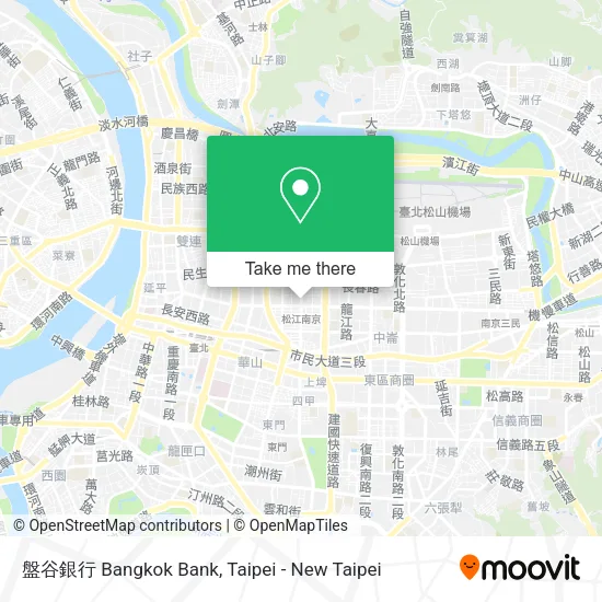 盤谷銀行 Bangkok Bank地圖