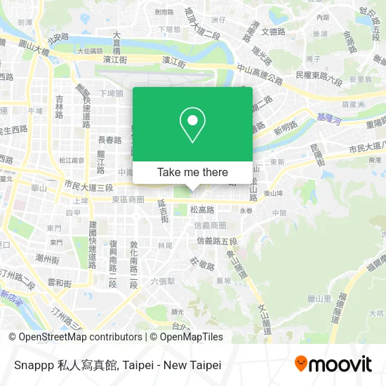 Snappp 私人寫真館地圖