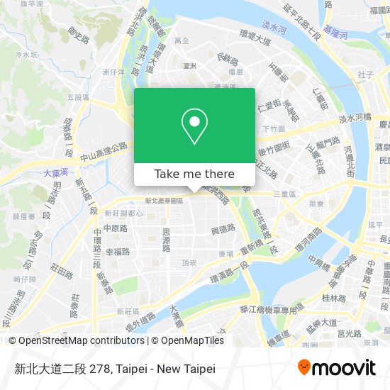 新北大道二段 278 map
