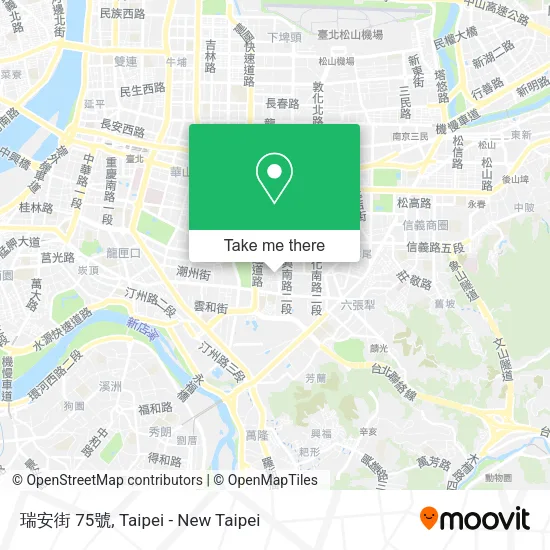 瑞安街 75號地圖