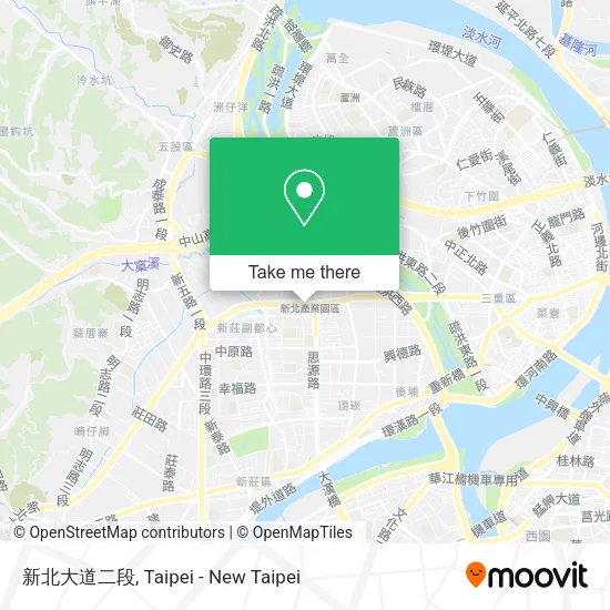 新北大道二段地圖