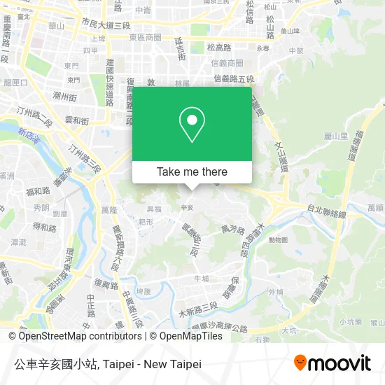 公車辛亥國小站地圖