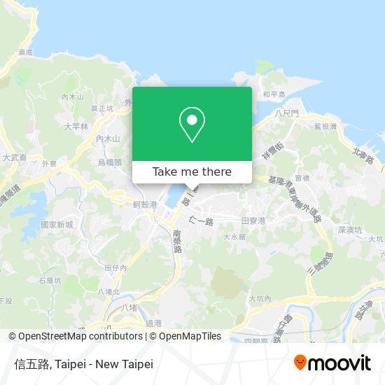 信五路 map