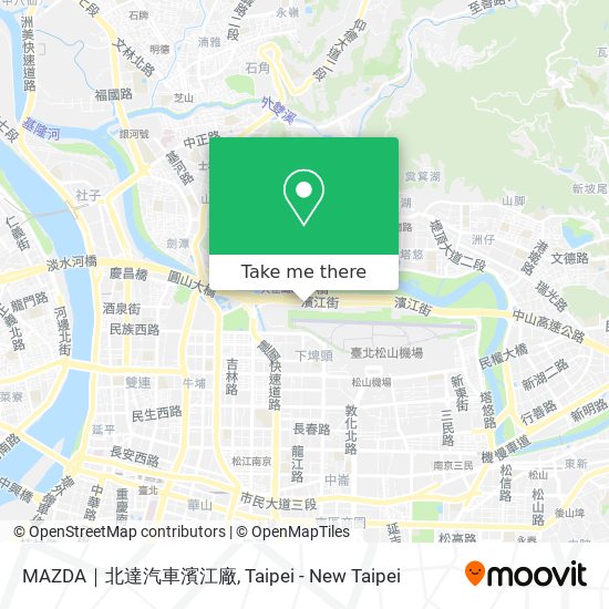 MAZDA｜北達汽車濱江廠 map
