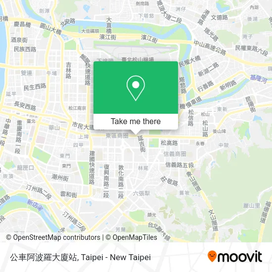 公車阿波羅大廈站地圖