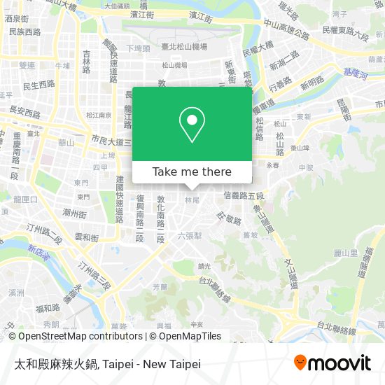 太和殿麻辣火鍋地圖