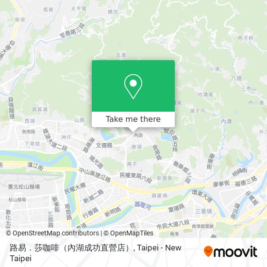 路易．莎咖啡（內湖成功直營店） map