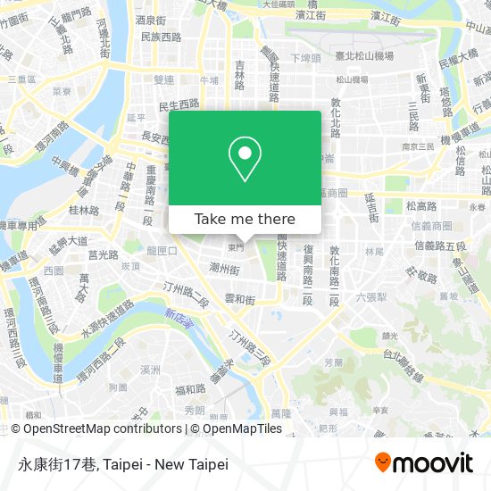 永康街17巷 map