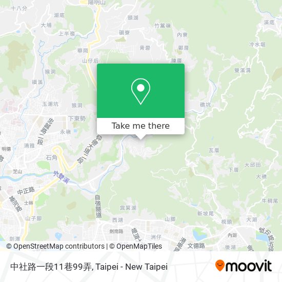 中社路一段11巷99弄地圖
