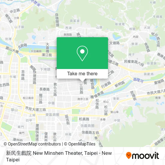 新民生戲院 New Minshen Theater map