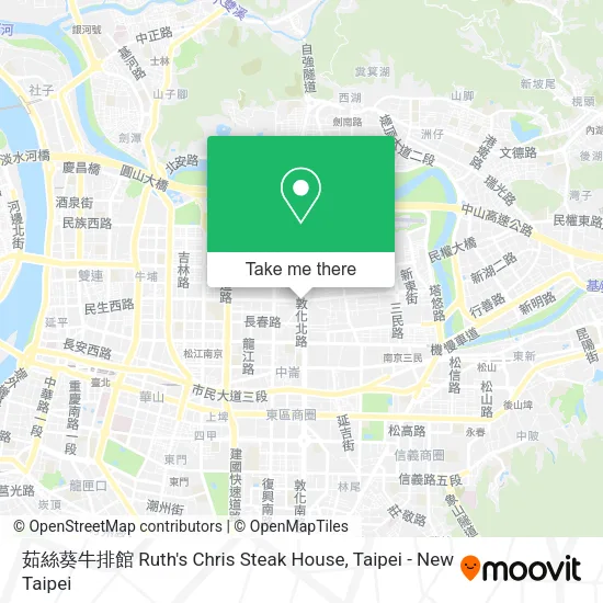 茹絲葵牛排館 Ruth's Chris Steak House map
