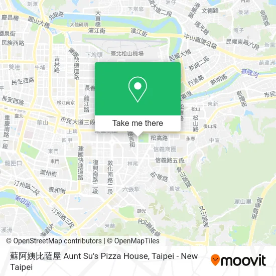 蘇阿姨比薩屋 Aunt Su's Pizza House地圖