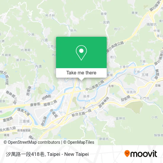 汐萬路一段418巷 map