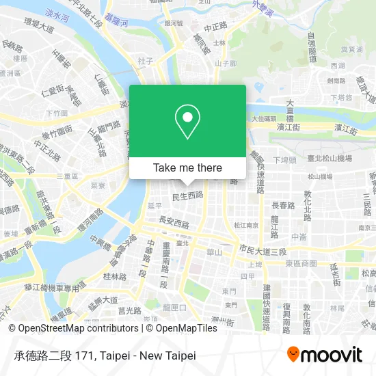 承德路二段 171 map