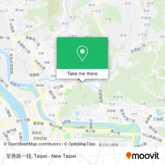 至善路一段 map