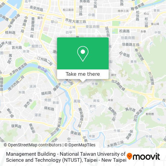 Management Building - National Taiwan University of Science and Technology (NTUST) map