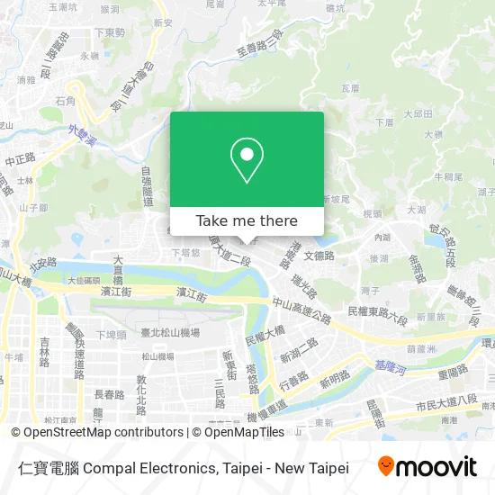 仁寶電腦 Compal Electronics map
