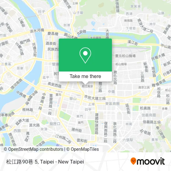 松江路90巷 5地圖