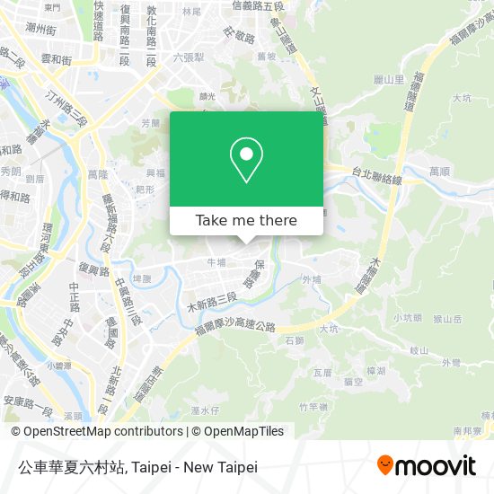 公車華夏六村站 map