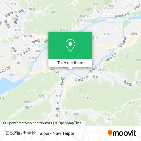 喜臨門時尚會館地圖
