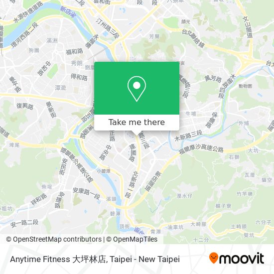 Anytime Fitness 大坪林店 map