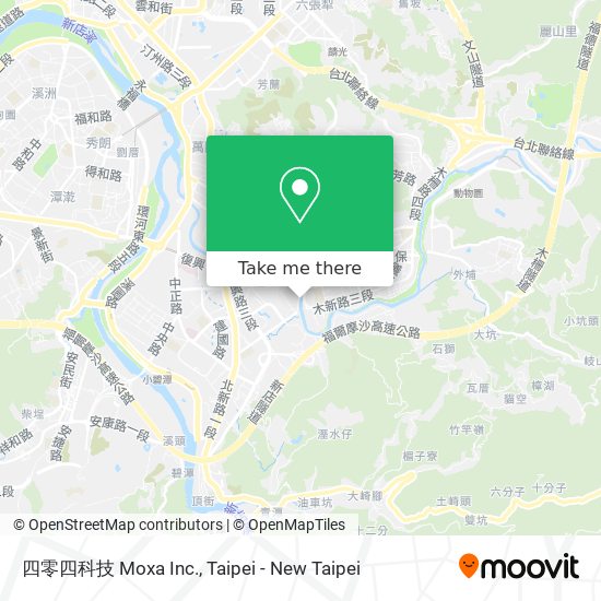 四零四科技 Moxa Inc. map