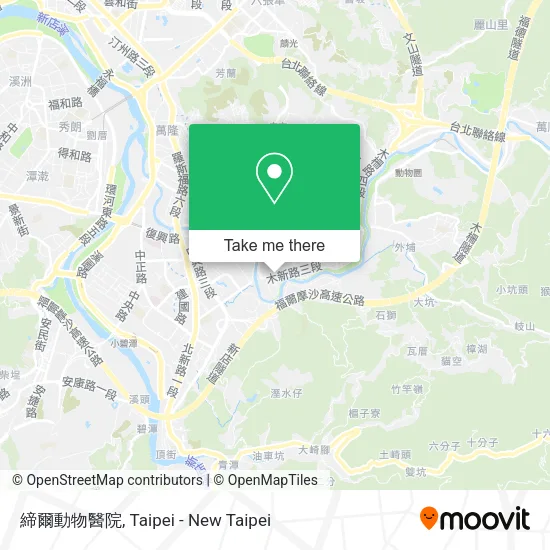 締爾動物醫院地圖