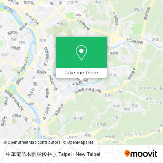 中華電信木新服務中心 map