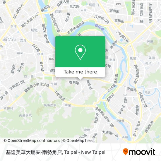 基隆美華大腸圈-南勢角店 map