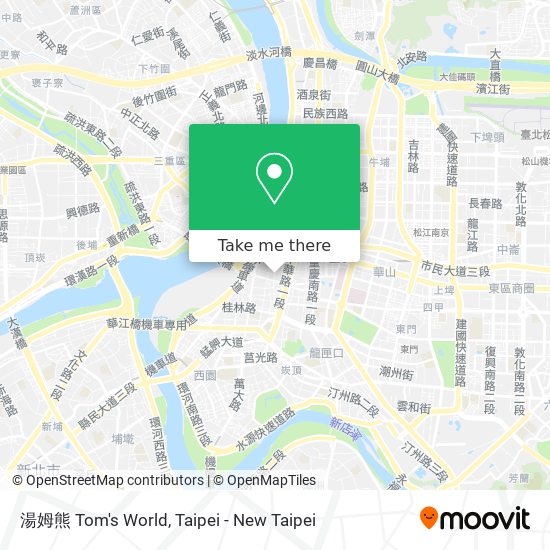 湯姆熊 Tom's World地圖