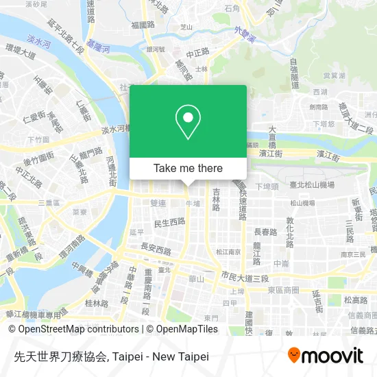 先天世界刀療協会地圖