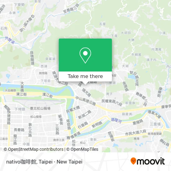 nativo咖啡館 map