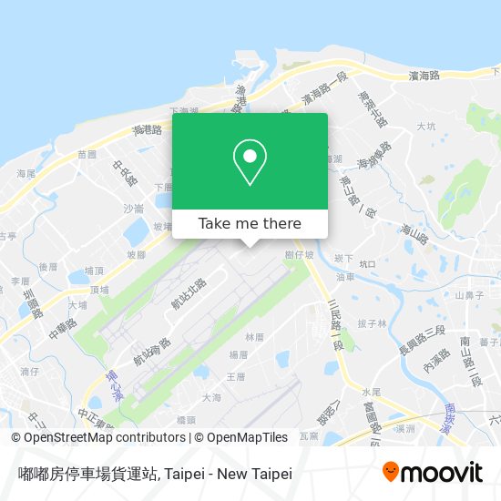嘟嘟房停車場貨運站地圖