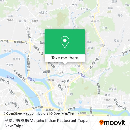 莫夏印度餐廳 Moksha Indian Restaurant map