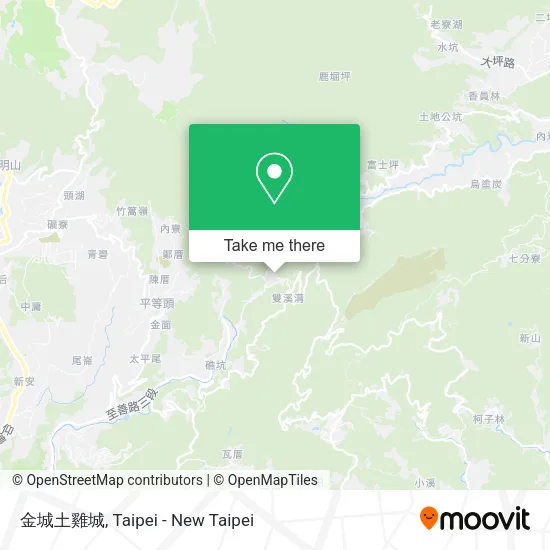 金城土雞城地圖