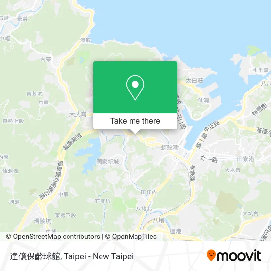 達億保齡球館地圖