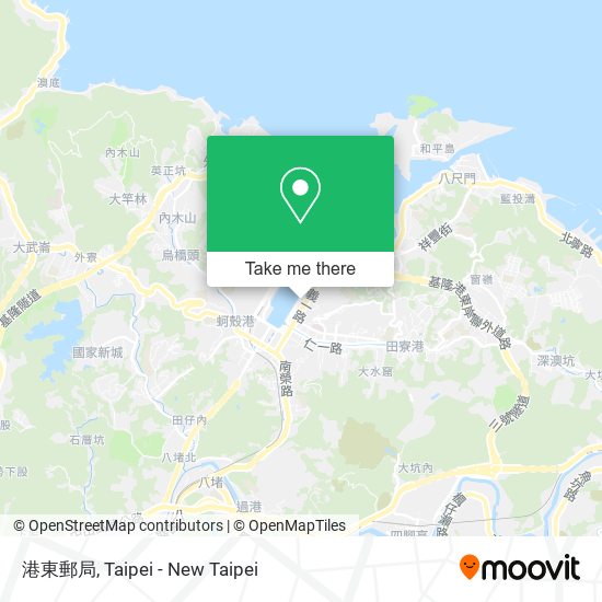 港東郵局 map