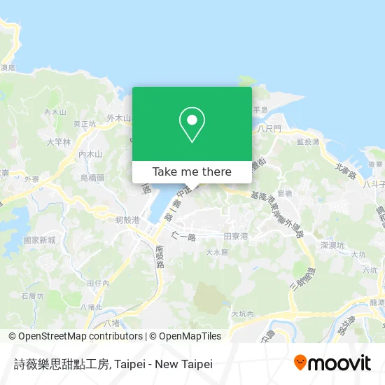 詩薇樂思甜點工房地圖