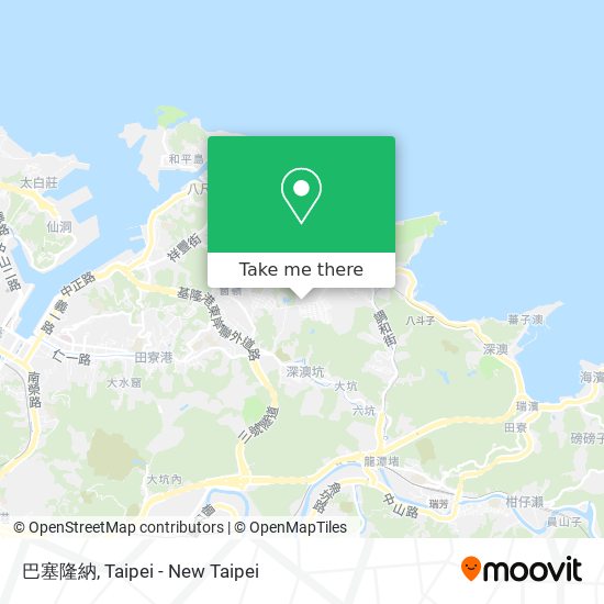 巴塞隆納地圖