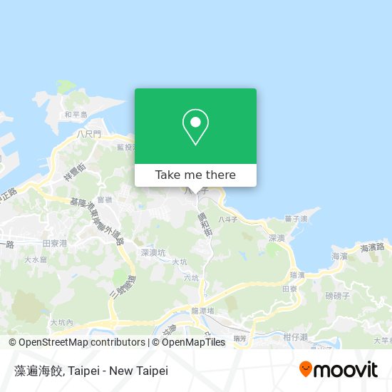 藻遍海餃地圖
