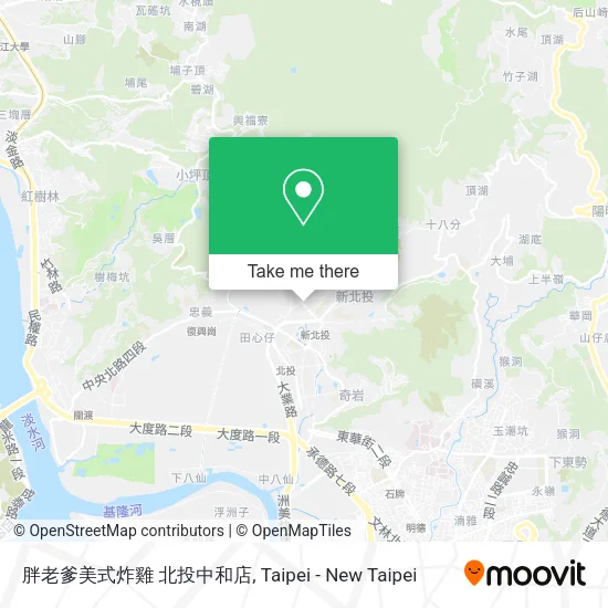 胖老爹美式炸雞 北投中和店 map