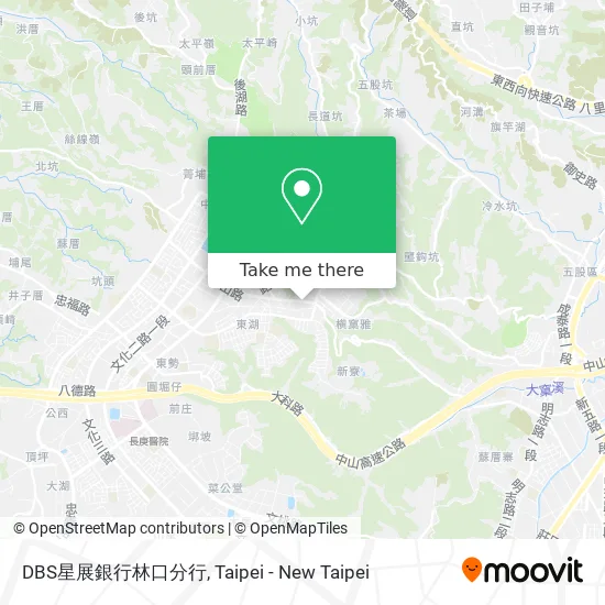 DBS星展銀行林口分行 map