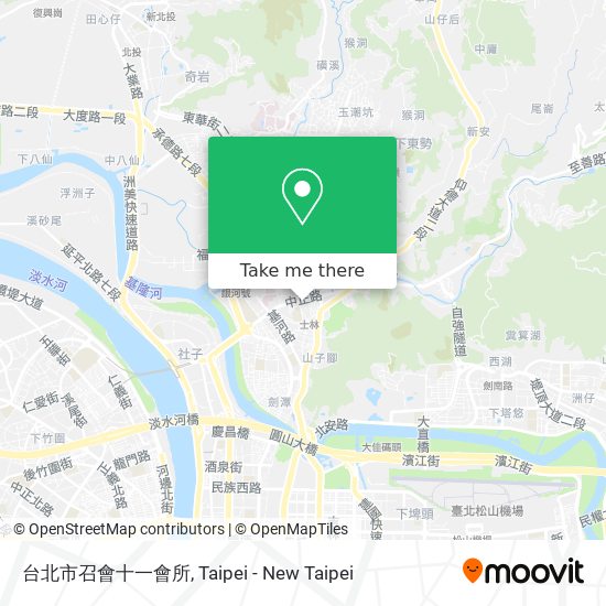 台北市召會十一會所 map